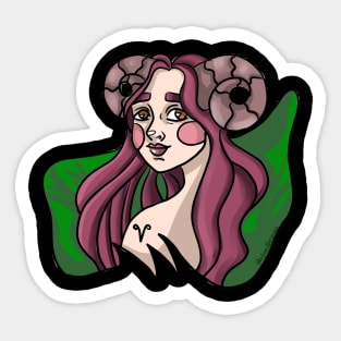 Aries Sticker